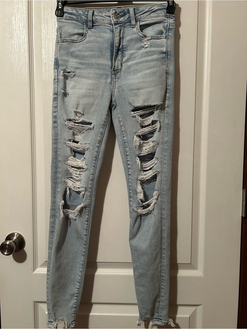 American Eagle Outfitters Super Hi Rise Jegging Next Level Stretch
